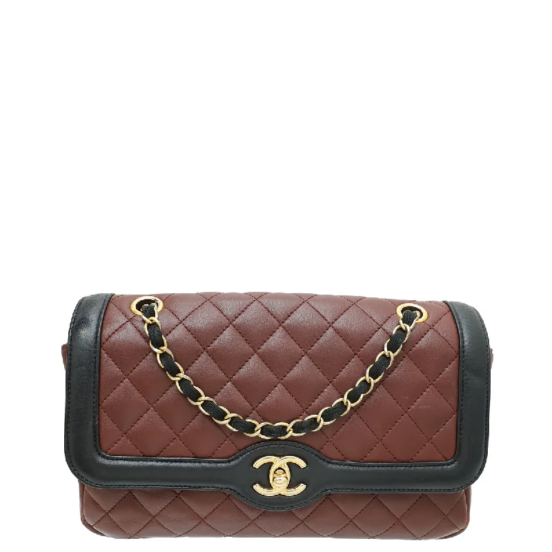  Shoulder Bags, Best Deals TodayLightweight Bags With Clearance Prices Chanel Bicolor CC Diana Flap Medium Bag