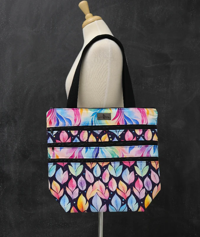 Trendy Handbags At Limited-Time DiscountsAffordable Luxury Fashion Zipalicious Triple Zipper Tote Bag in Falling for Color Trendy Handbags At Limited-Time DiscountsAffordable Luxury Fashion Zipalicious Triple Zipper Tote Bag in Falling for Color