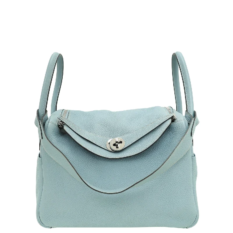  Trendy And Classic Bags Now At Unbeatable DiscountsBudget-Friendly Fashion Hermes Blue Lin Lindy 30 Bag