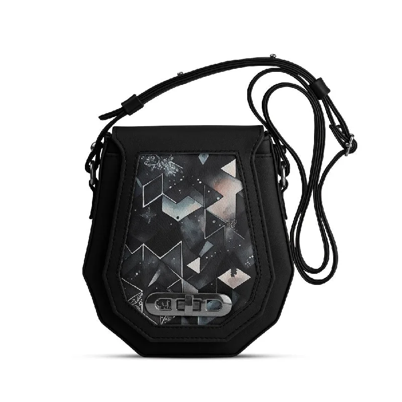  Timeless Handbags, Flash SaleHot Sale Black Polygon Crossbags Blackness