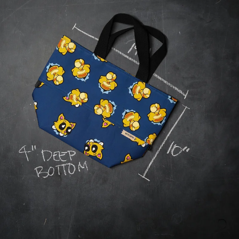  The Perfect Bag Sale Is HereStylish Yet Affordable Bags Tote-a-me Collapsing Project Tote in Cat Butts