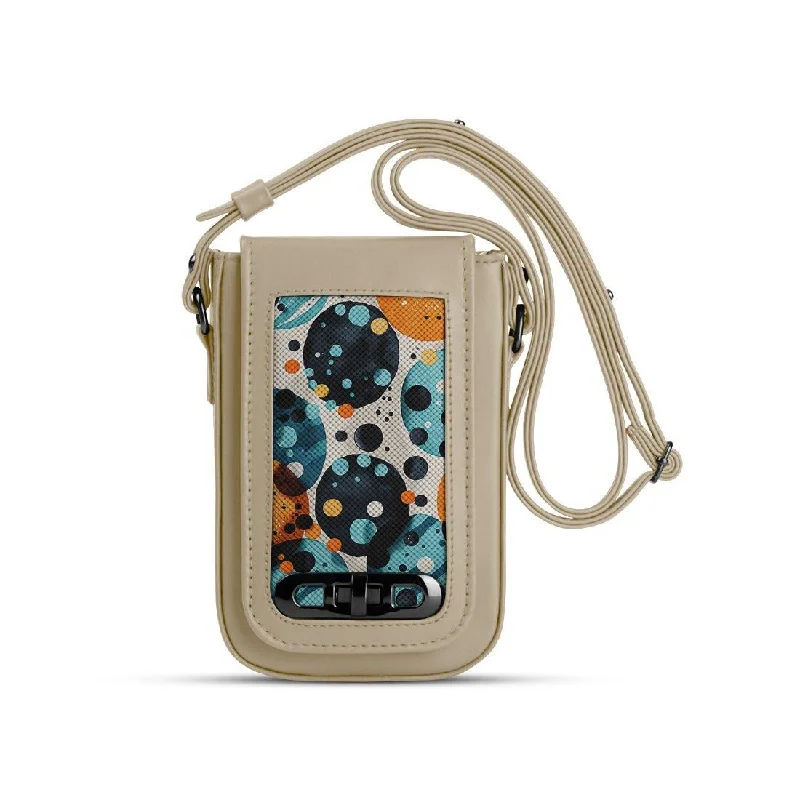  Statement Handbags At Unbeatable DiscountsStep Ahead, Lead The Trend Beige Tagged Crossbag Bubbles