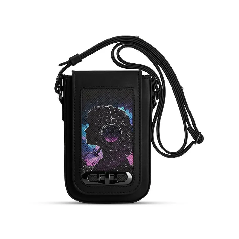  Limited-Stock Bag Clearance – Grab Your Favorite NowModern Fashion Sale Black Tagged Crossbag Music