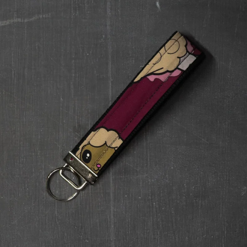  Upgrade Your Look With Fashionable BagsBags For College Students On A Budget Fob Key Chain Handle in Alpaca Faces