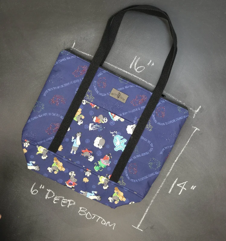  Statement Bags, Shop TodayValentine's Day Reversible Hither Thither Tote Bag in Star Trek Sheeple