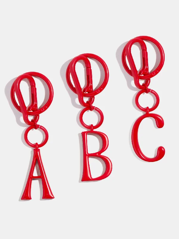  Classic Totes, Exclusive DealsHigh-End Style Discounts Initial Enamel Bag Charm - Red