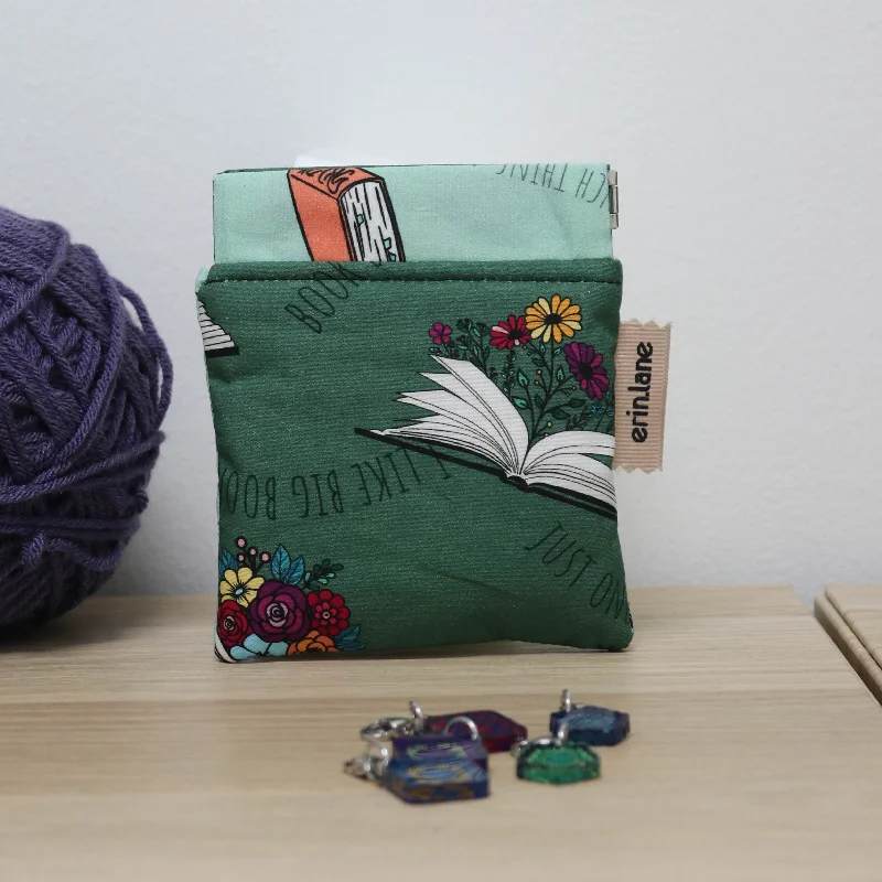  Upgrade Your Look With Fashionable BagsVintage-Inspired Keep It Snappy Notions Pouch in A Different Yarn