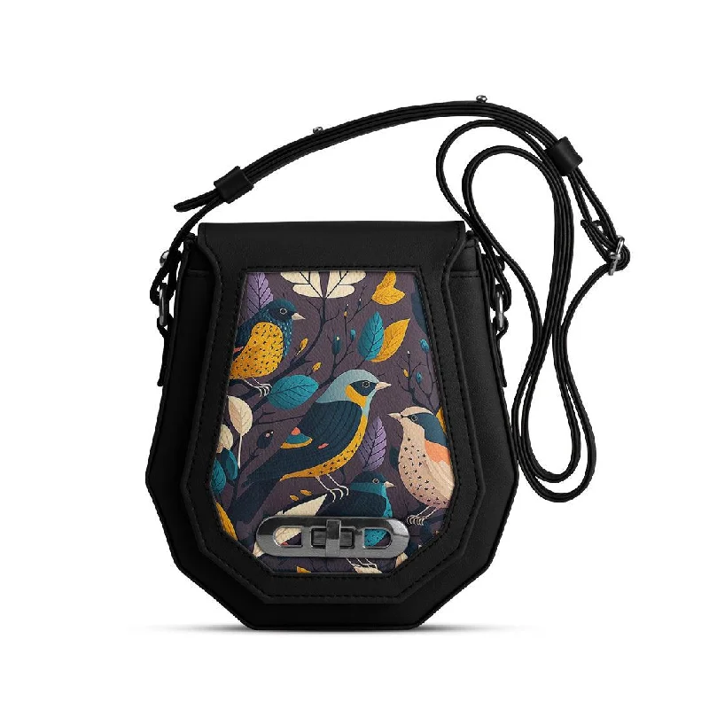  Chic Crossbody Bags, Limited OffersEnds Soon Black Polygon Crossbags Night Birds