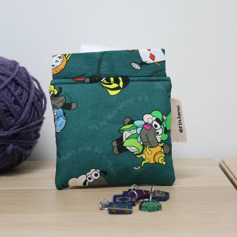 Exclusive Discounts On Stylish HandbagsDesigner Bags For Luxury Collectors Keep It Snappy Notions Pouch in Alice in Wonderland Sheeple Exclusive Discounts On Stylish HandbagsDesigner Bags For Luxury Collectors Keep It Snappy Notions Pouch in Alice in Wonderland Sheeple