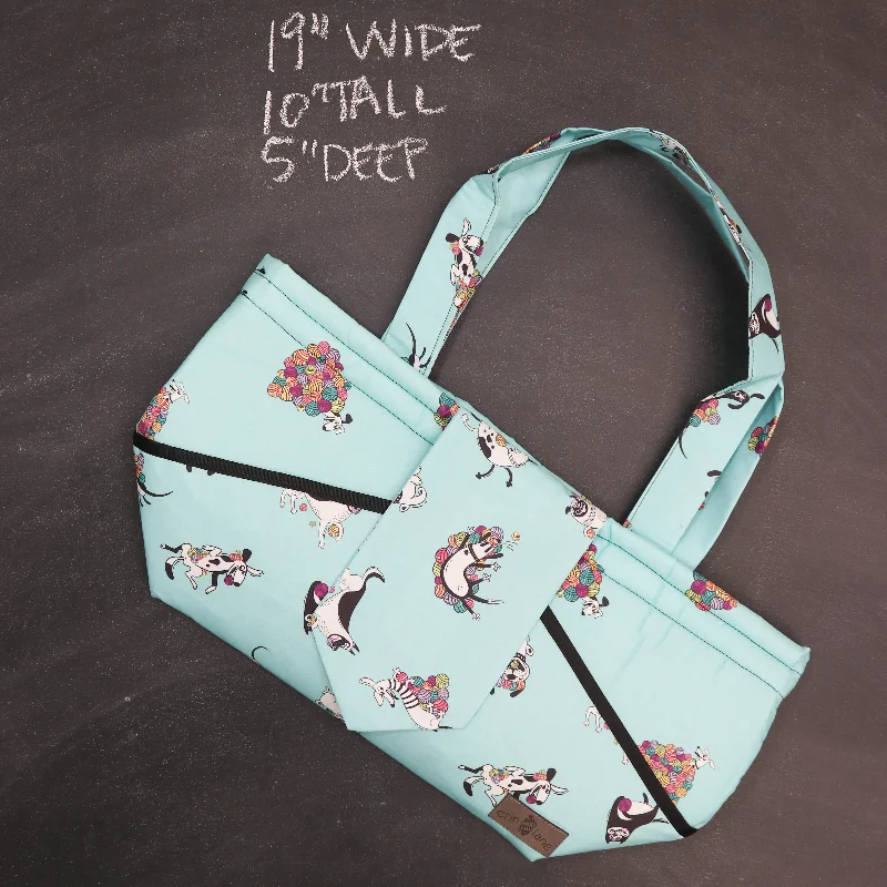  Elevate Your Style With Our Handbag SaleBoutique Styles Ewesful Tote Bag in Wags and Wool