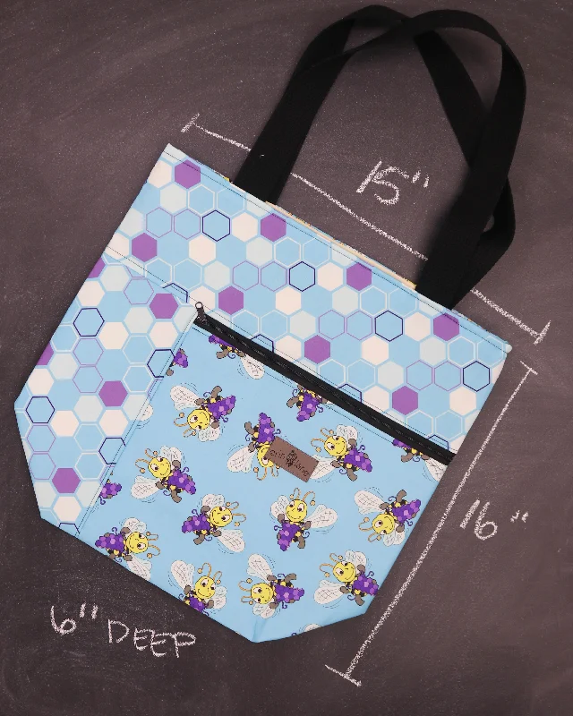 Shoulder Bags, Best Deals TodayBuy More, Save More Worth Doing Library Style Tote Bag in Beatrix the Bee