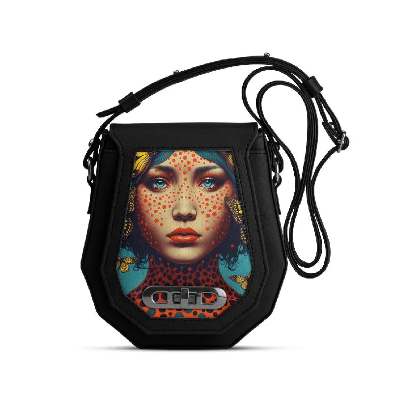 Timeless Bags, Flash SaleDaring Fashion Promotions Black Polygon Crossbags Dotted