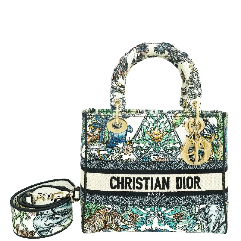  Your Perfect Bag At The Perfect PriceStylish And Affordable Bags For Every Occasion Christian Dior Multicolor Étoile de Voyage Embroidery Lady D-Lite Medium Bag