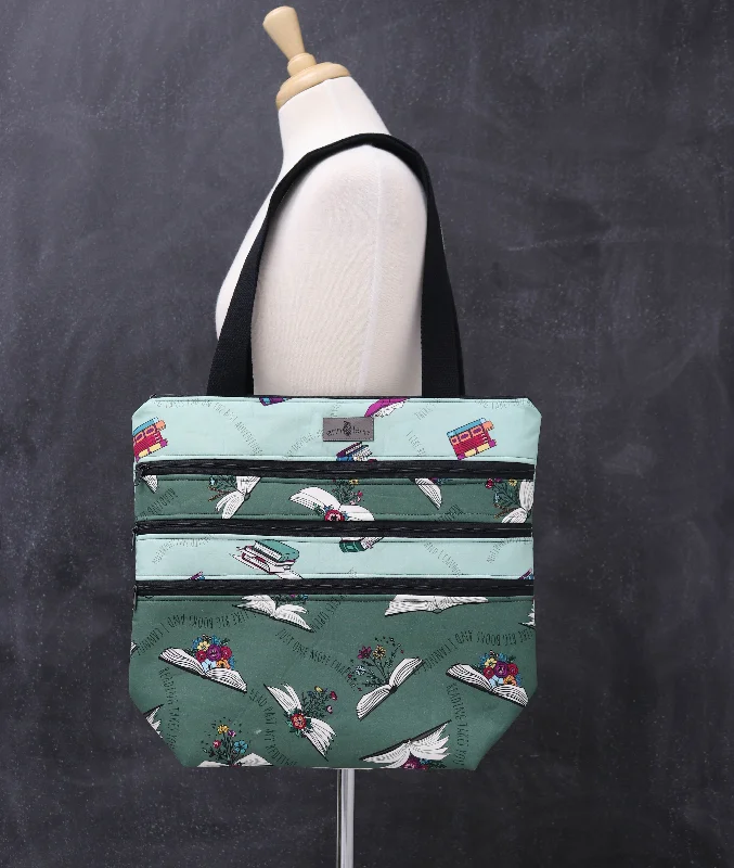  Upgrade Your Look With Our Exclusive Bag DealsFashionable Comfort Promotions Zipalicious Triple Zipper Tote Bag in A Different Yarn