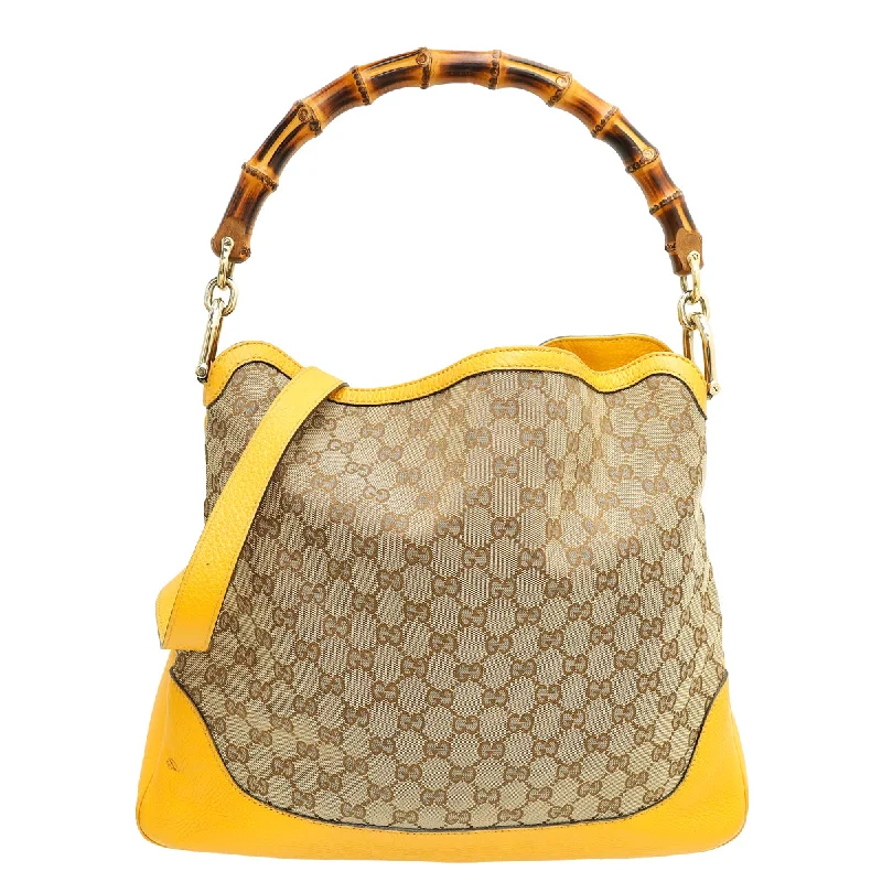 Chic Shoulder Bags At Promotional RatesUrban Fashion Gucci Bicolor GG Diana Bamboo Convertible Hobo Medium Bag Chic Shoulder Bags At Promotional RatesUrban Fashion Gucci Bicolor GG Diana Bamboo Convertible Hobo Medium Bag