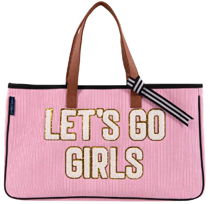 Must-Have Bags With Big SavingsVintage Style Deals Simply Southern, Sparkle Letter Tote - LET'S GO GIRLS Must-Have Bags With Big SavingsVintage Style Deals Simply Southern, Sparkle Letter Tote - LET'S GO GIRLS
