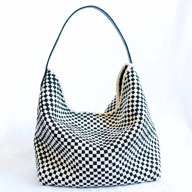  Best Deals On Premium And Casual Bags – Act FastLuxury Bags On Sale Buslo Checkerboard Black & Beige