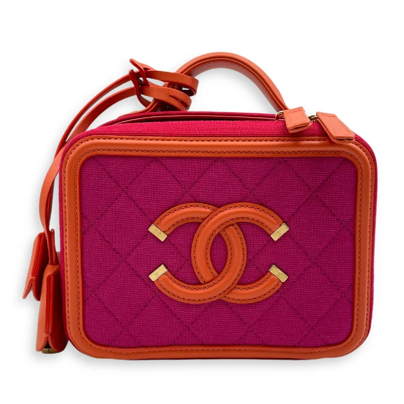  Don't Miss Out – Shop Fashionable Bags At Special RatesSophisticated Style Offers Filigree Vanity (16cm) Small Multicolour Crossbody Bag in Jersery/Calfskin, Gold hardware