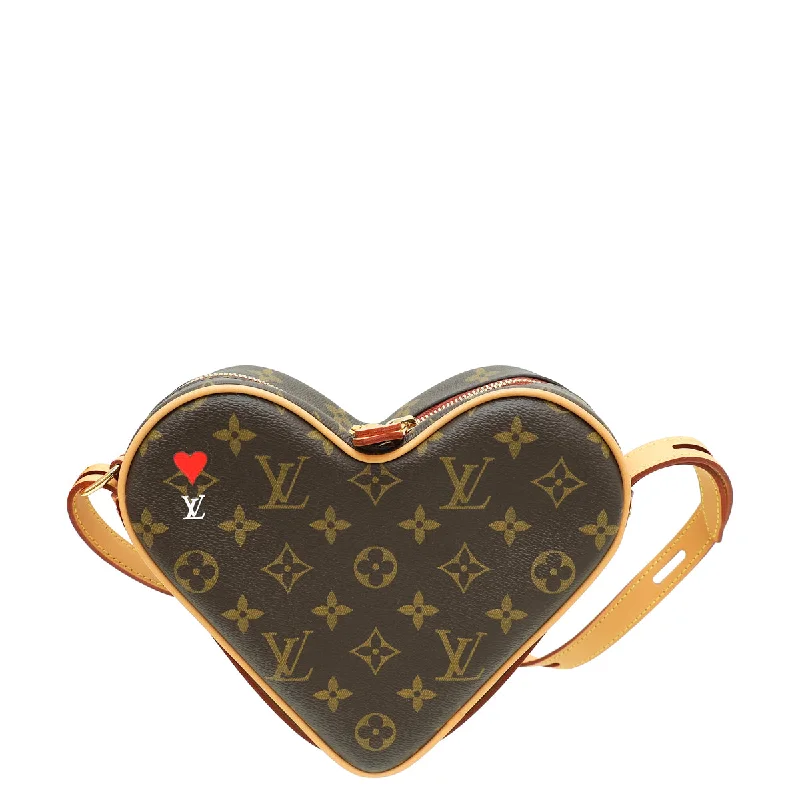 Elegant Totes At Limited-Time PricesInspired By You, Designed For You Louis Vuitton Brown Monogram Game On Coeur Heart Bag