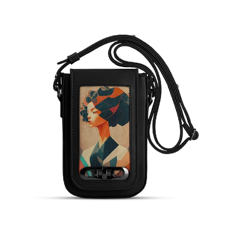  Statement Bags, Shop TodayFeminine Style Promotions Black Tagged Crossbag Dignity