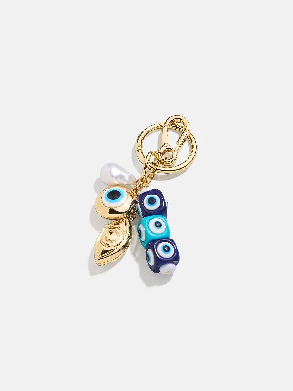  Limited-Stock Bag Clearance – HurryRomantic Chic Deals Eyes For The Good Life Bag Charm - Blue