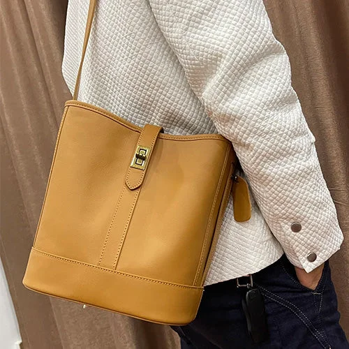  Sleek Bags, Perfect PricesTrendy Fashion Sale Genuine Leather Small Hobo Shoulder Bags Bucket Bag For Women