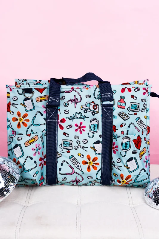  Flash Sale On Designer BagsElevated Casual Discounts Healing Blooms Large Organizer Tote
