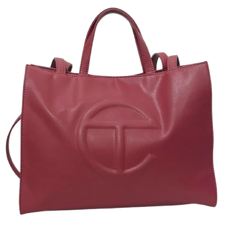  Trendy Purses, Limited OfferGift Ideas Telfar/Tote Bag/Leather/RED/