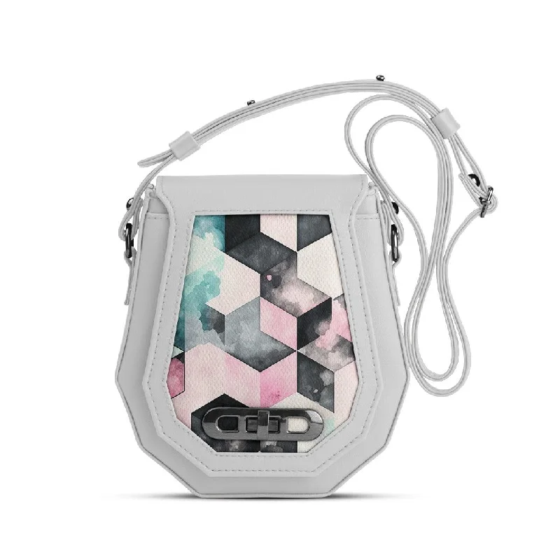  Elegant Bags, Limited StockSeasonal Trends White Polygon Crossbags Bright Colors