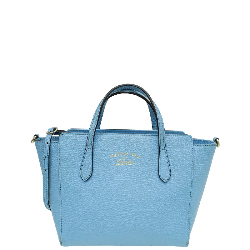 Best Deals On Premium HandbagsBlack Friday And Cyber Monday Bag Deals Gucci Sky Blue Swing Mini Tote Bag Best Deals On Premium HandbagsBlack Friday And Cyber Monday Bag Deals Gucci Sky Blue Swing Mini Tote Bag