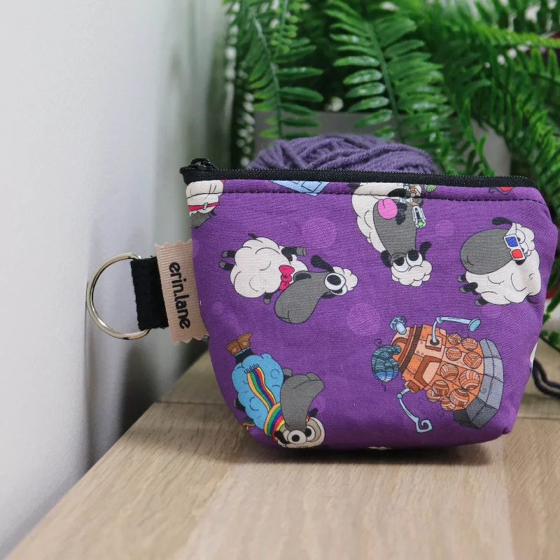  Your Perfect Bag At The Perfect PriceSpecial Offers, Don't Miss Take Me Too Notions Bag in Dr Who Sheeple