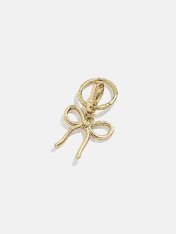  Trendy Handbags At Limited-Time DiscountsLimited Stock Bow Bag Charm - Gold