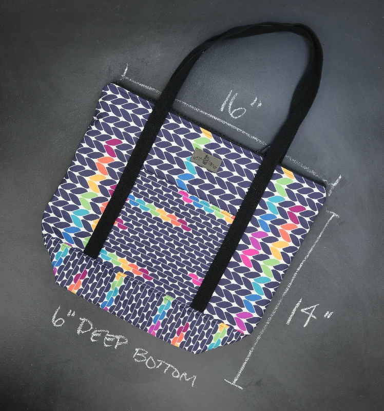  The Ultimate Sale On Must-Have HandbagsCompact Bags For Minimalist Travelers Reversible Hither Thither Tote Bag in In Stitches