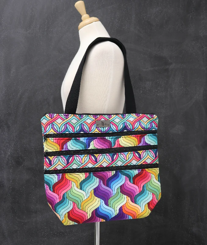 Flash Sale On Elegant Bags – Limited Stock AvailableModern And Limited-Time Offer Bags Zipalicious Triple Zipper Tote Bag in Taming of the String Flash Sale On Elegant Bags – Limited Stock AvailableModern And Limited-Time Offer Bags Zipalicious Triple Zipper Tote Bag in Taming of the String