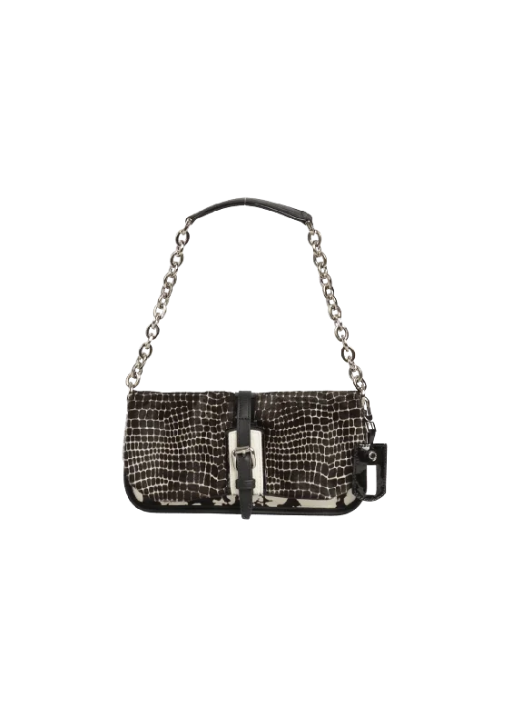  Luxury Bags, Budget PricesLuxury Bags On Sale EMBOSSED LEATHER SHOULDER BAG