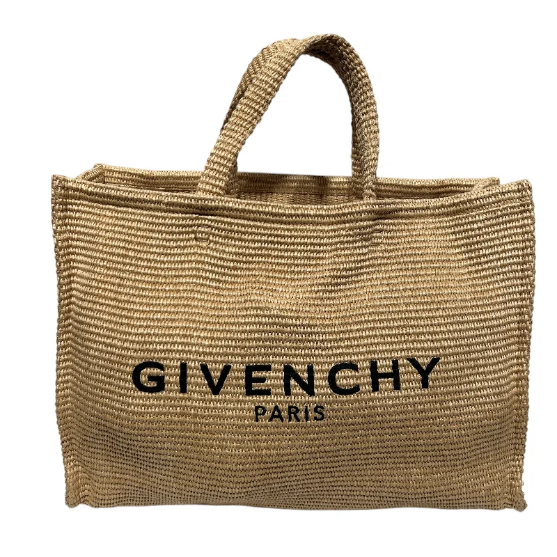  Trendy Purses At Unbeatable DiscountsSleek And Seasonal Sale Bags GIVENCHY/Tote Bag/CRM/RAFFIA EFFECT