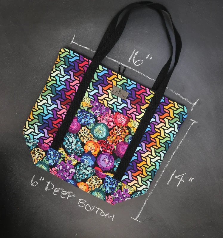  Shop Stylish Bags At Unbeatable PricesRetro Style Promotions Reversible Hither Thither Tote Bag in Fine Florettes