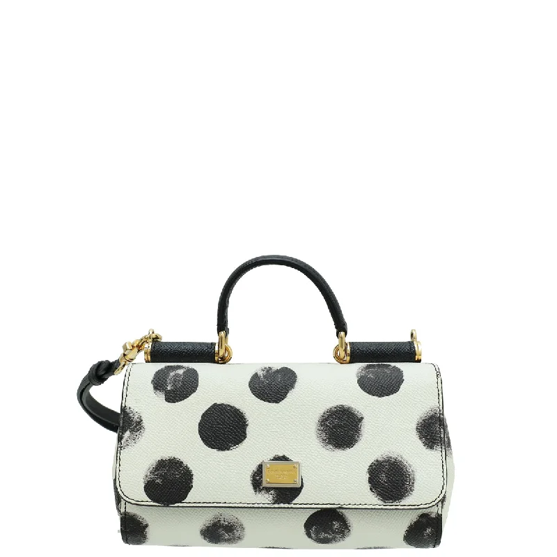  Stylish And Durable Handbags At Great ValueGift Ideas Dolce & Gabbana Polka Dot Sicily Mini Bag