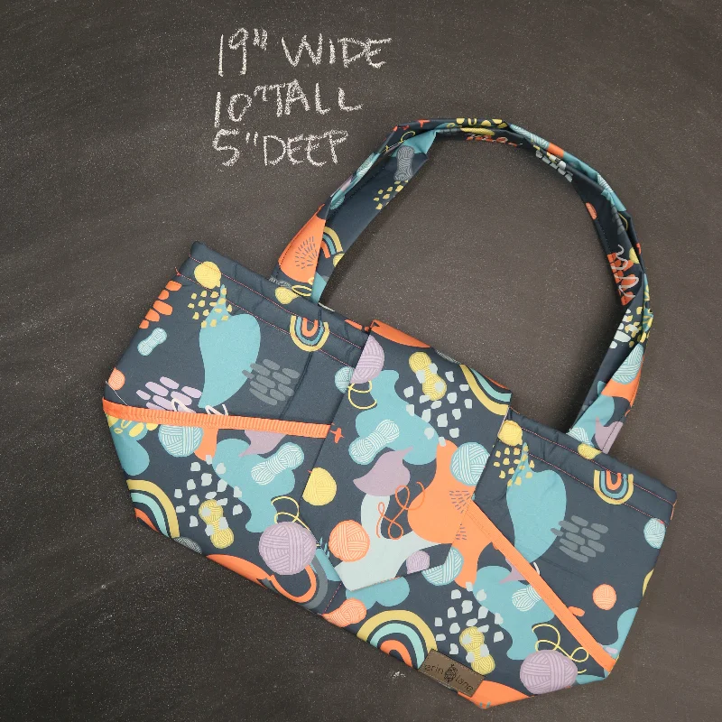  Chic And Affordable Bags – Grab Yours TodaySeasonal Fashion Ewesful Tote Bag in Wild Yarn Boho