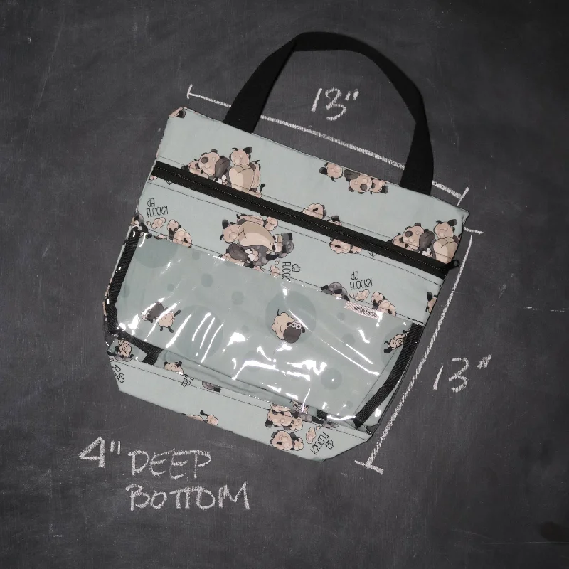  Best-Selling Bags Now At Exclusive Promotional PricesChic Style Discounts View Ewe Tote Bag in Larry "Da Flock?"