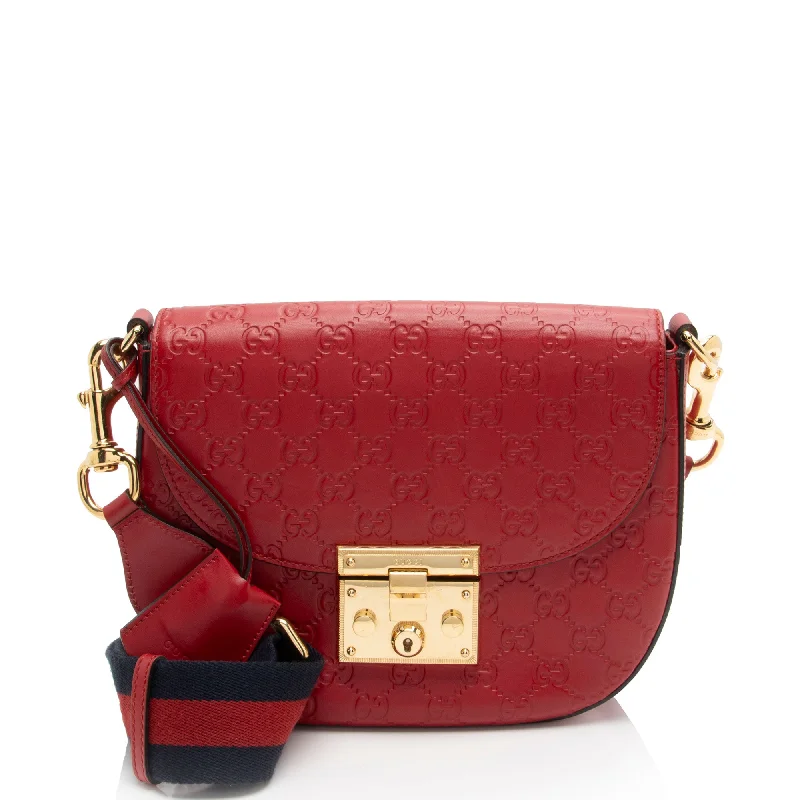  Chic Bags, Shop NowAffordable Bags For College Students On Sale Gucci Guccissima Leather Padlock Saddle Medium Shoulder Bag
