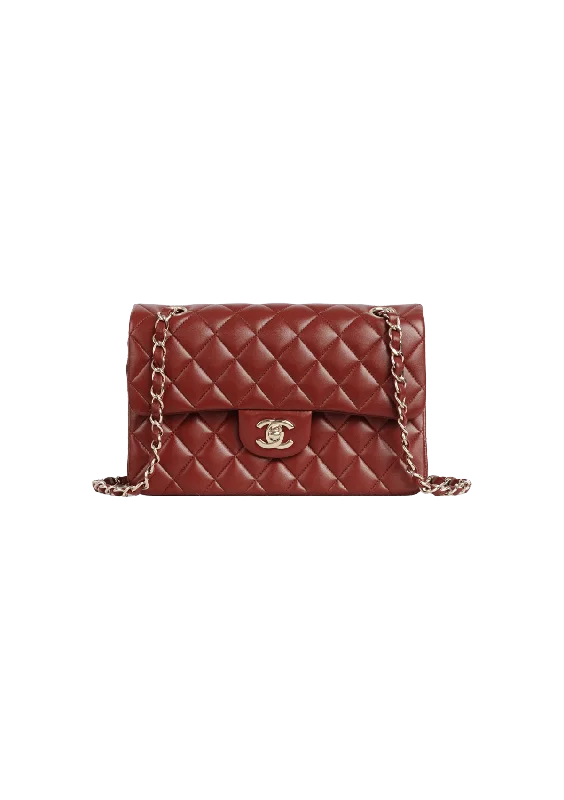  Upgrade Your Look With Fashionable BagsBold Style Discounts SMALL CLASSIC DOUBLE FLAP LAMBSKIN