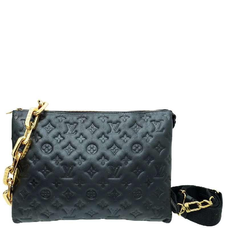  Stylish Handbags With Exclusive Online DiscountsCustomizable Bags For Personalized Style Louis Vuitton Noir Coussin MM Puffy Bag