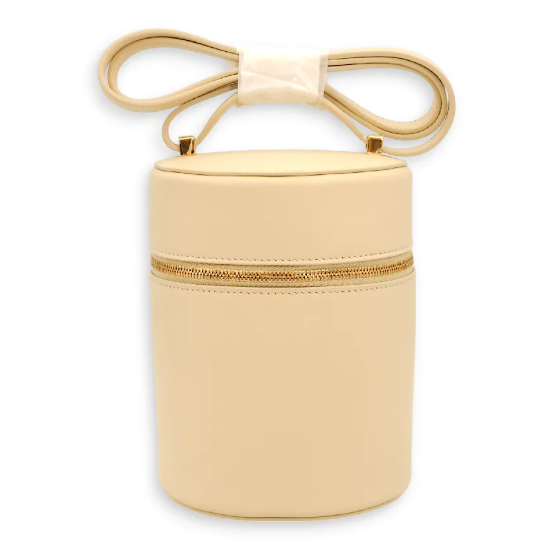  Final Call – Shop Stylish Bags Before They're GoneMega Sale Extra Case Medium Beige Crossbody Bag in Calfskin, Gold hardware