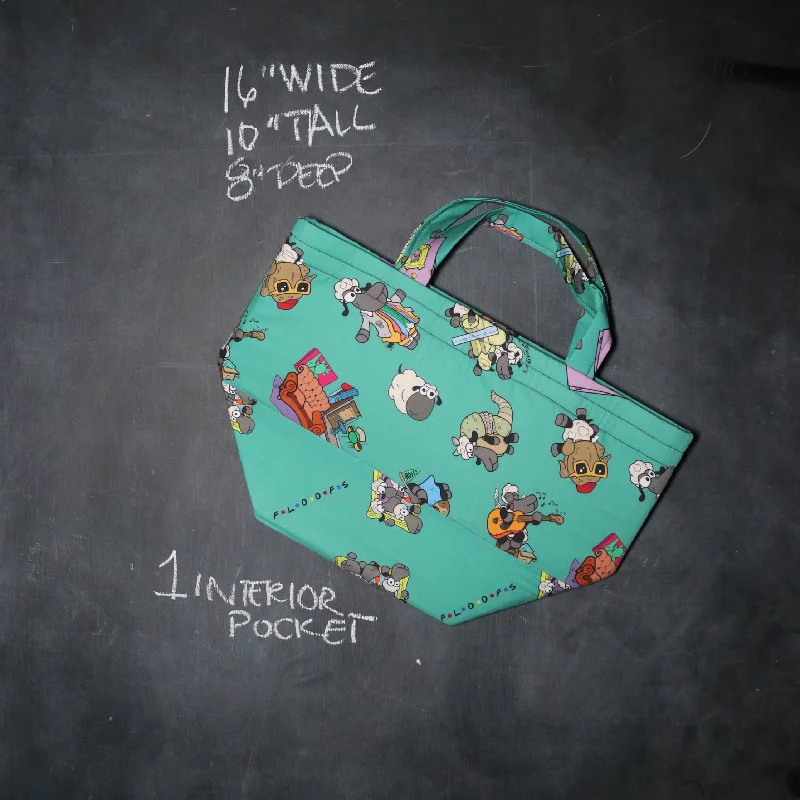  Limited-Time Sale On Trendy Handbags – Don't Miss OutAffordable Bags For Budget Shoppers Bucket Tote Bag in Floofs Sheeple