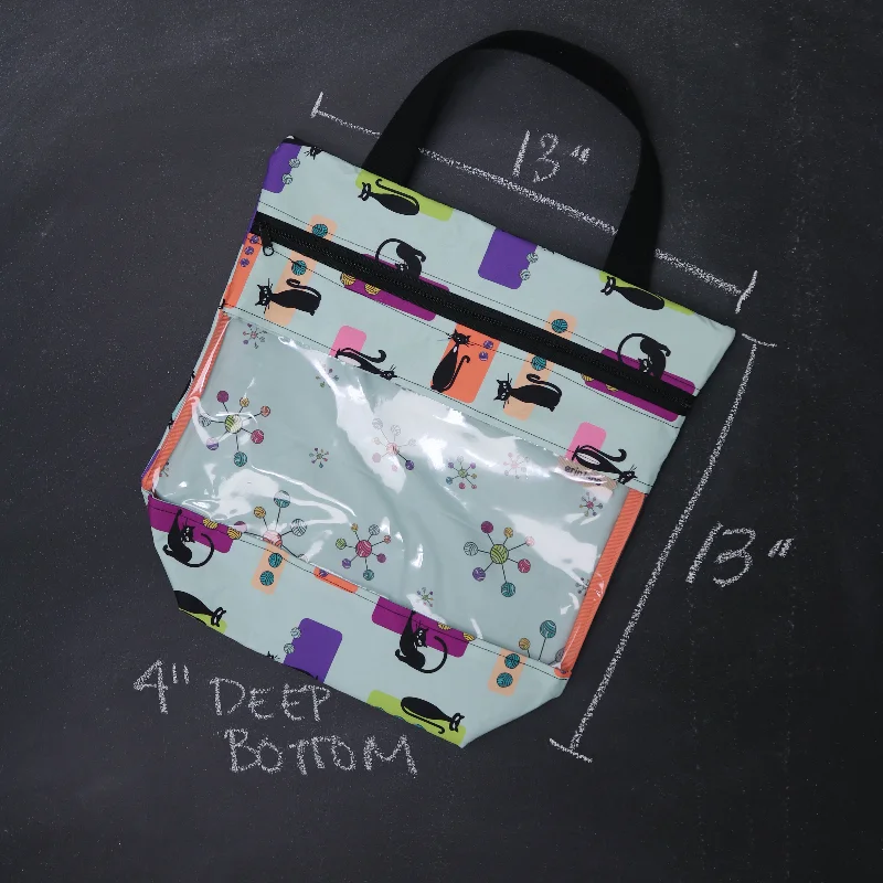  Sleek And Stylish Handbags At Lower PricesLimited Time Deal View Ewe Project Tote Bag in Fiberly Feline
