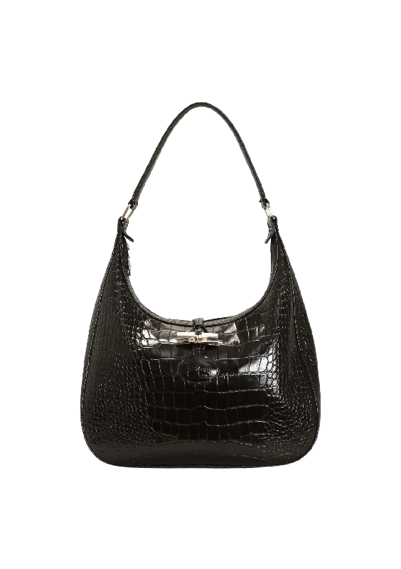  Limited-Stock Bag Clearance – HurryBags With Limited-Time Deals ROSEAU EMBOSSED HOBO BAG