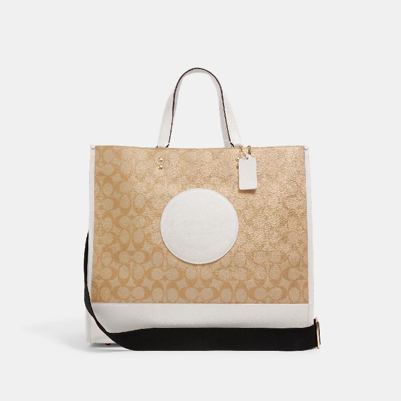  Designer-Inspired Bags At Reduced PricesCoach Outlet Dempsey Tote 40 In Signature Canvas With Coach Patch