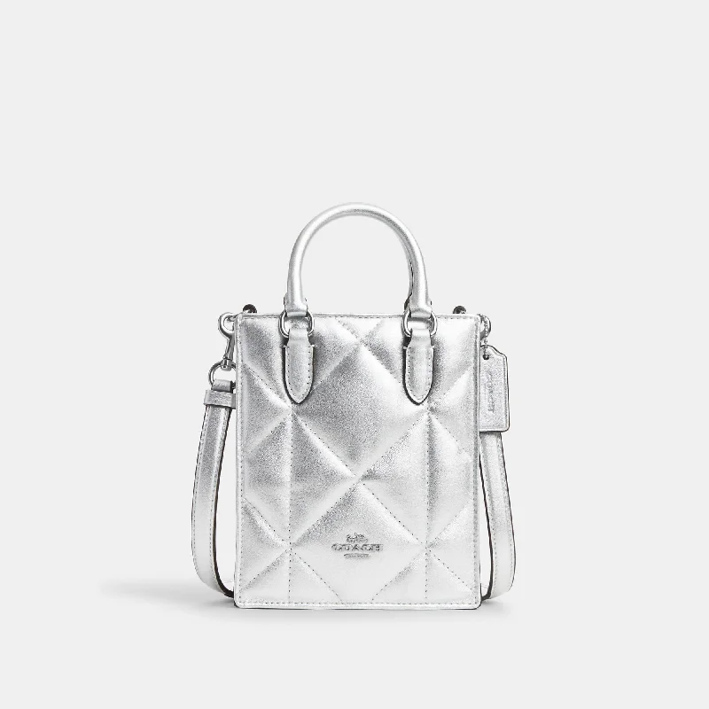 The Best Handbag Deals Are Available NowCoach Outlet North South Mini Tote With Puffy Diamond Quilting The Best Handbag Deals Are Available NowCoach Outlet North South Mini Tote With Puffy Diamond Quilting