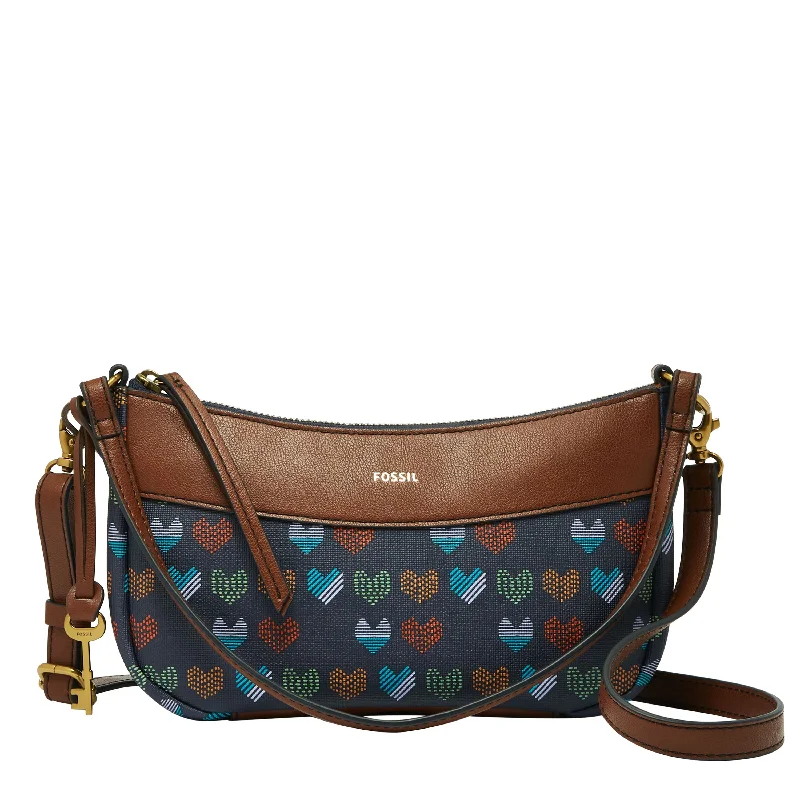  High-End Handbags At Affordable PricesFossil Women's Skylar Printed PVC Baguette